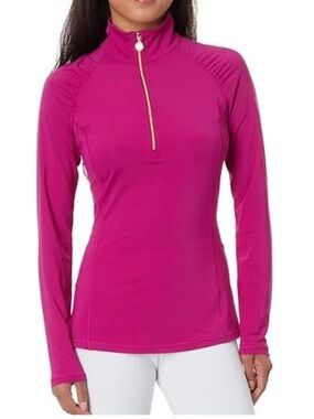 NEW  Lilly Pulitzer JUSTINE HALF ZIP UPF 50+ Size XXS